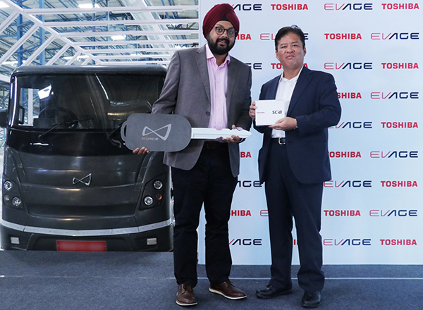 Toshiba India and EVage sign strategic agreement to super charge India’s electric commercial vehicles